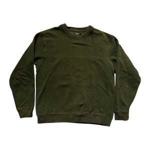 Van Heusen Olive Green Crewneck Sweatshirt M